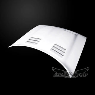 Amerihood TYPE-RDY STYLE Functional Heat Extractor Ram Air Hood: Dodge Challenger 2008 - 2023