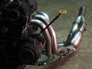 Ripp Stainless Steel Long-Tube Header with Cats: Fits Most Jeep Wrangler Models (2007-2018)