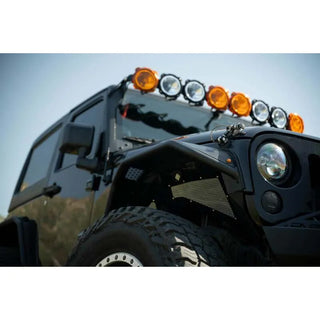 DV8 Offroad Slim Fender Flares: Jeep Wrangler JK 2007-2018 3.8L/3.6L V6