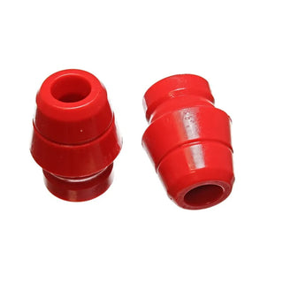 Energy Suspension Front Bump Stop Set Red: Fits Dodge Ram / Jeep Wrangler 1991-2018 w/ 2 pcs