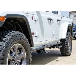N-Fab RKR Step System Textured Black (REAR): Jeep Gladiator 20-26 3.6L/3.0L EcoDiesel