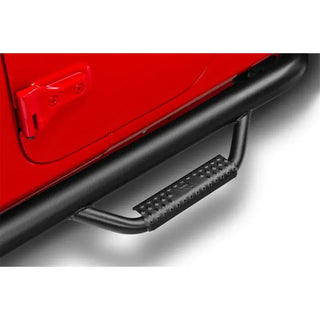 N-Fab Wheel To Wheel Nerf Steps Textured Black (REAR): Jeep Gladiator 20-26 3.6L/3.0L EcoDiesel