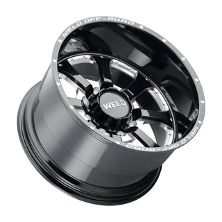 Weld W125 Granada / Gloss Black Milled | 20x12 | 6x139.7 | -44mm Offset