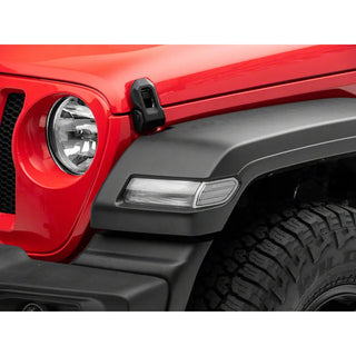 Raxiom Axial LED Fender Flare Marker Lights Clear: Jeep Wrangler JL 2018-2025 6.4L 392 / 3.6L V6 / 3.0L EcoDiesel