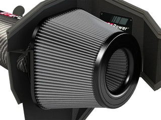aFe Carbon Fiber Cold Air Intake w/ Pro DRY S Filter: Dodge Challenger / Charger / Chrysler 300 6.4L (11-24)