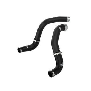 aFe BladeRunner Hot & Cold Charge Pipe Kit (BLACK): Jeep Gladiator / Wrangler 3.0L EcoDiesel (21-23)