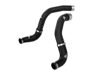 aFe BladeRunner Hot & Cold Charge Pipe Kit (BLACK): Jeep Gladiator / Wrangler 3.0L EcoDiesel (21-23)