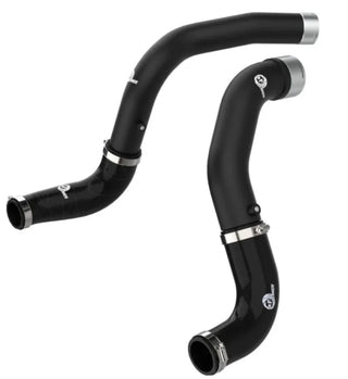 aFe BladeRunner Hot & Cold Charge Pipe Kit (BLACK): Jeep Gladiator / Wrangler 3.0L EcoDiesel (21-23)