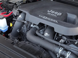 aFe BladeRunner Hot & Cold Charge Pipe Kit (BLACK): Jeep Gladiator / Wrangler 3.0L EcoDiesel (21-23)