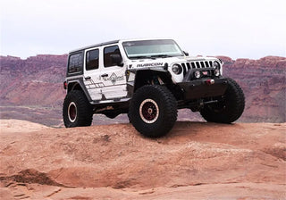 Superlift 4in Long Arm Kit Shadow Shocks (F&R): Jeep Wrangler 2018-2023