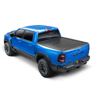 Retrax RetraxPRO MX Retractable Tonneau Cover: Ram 1500 2019-2024 5.7L/6.2L w/ Clamp-On Mount - Matte Black