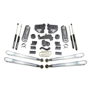 Maxtrac MaxPro 4in/1in Coil Lift Kit w/4-Link Arms & Shocks: Ram 2500 2014-2018 5.7L / 6.4L 392 / 6.7L Diesel