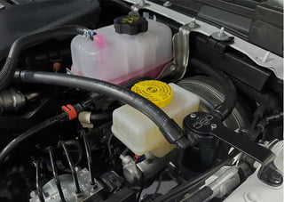 J&L Oil Separator Co. Oil Catch Can: Jeep Gladiator / Wrangler 3.6L V6 2018 - 2024