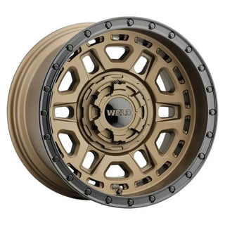 Weld Crux / Satin Bronze / Satin Black Ring | 17x9 | 8x165.1 | +0mm Offset