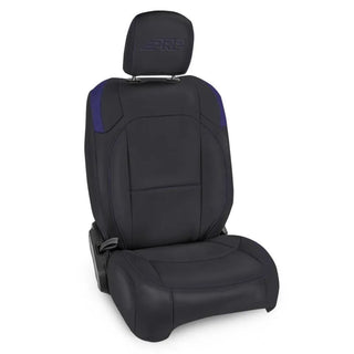 PRP Seats Front Seat Covers Molle Back (FRONT): Jeep Wrangler JL 2018-2024 2.0L/3.6L/6.4L 392 Black/Purple