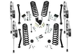 Superlift 4in Dual Rate Coil Lift Kit w/ Fox 2.0 Res Shocks (F&R): Jeep Wrangler JL 2018-2022