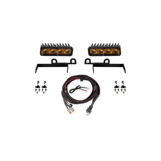 Diode Dynamics SS6 Max LED Kit Driving Yellow: Ram 1500 2013-2018 5.7L / 3.6L