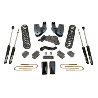 Maxtrac 4in/1in MaxPro Coil Lift Kit w/Radius Arm Brkts & Shocks: Ram 3500 2013-2018 5.7L/6.4L