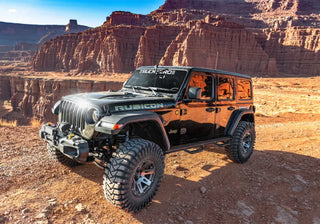 Superlift 4in Dual Rate Coil Lift Kit w/ Fox 2.0 Res Shocks (F&R): Jeep Wrangler 2018-2022
