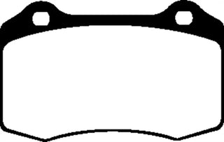 EBC Redstuff Rear Brake Pads (REAR): Fits Challenger/Charger/Magnum/300/Grand Cherokee/Durango 2005-2025 6.1-6.4L