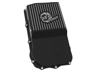 FastHemis Pro Series Transmission Pan Black (REAR): Jeep / RAM 850RE 8HP70 8HP75