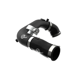 aFe BladeRunner Hot Charge Pipe 2.5": Jeep Wrangler 18-23 2.0L Turbo - Wrinkle Black