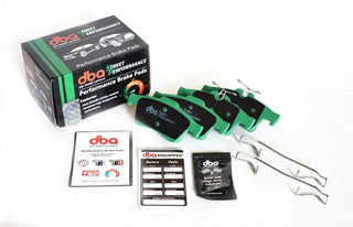 DBA SP500 Front Brake Pads: 300, Challenger, Charger, Magnum 6.1L SRT8 & 6.4L 392 (w/ 4-Piston Brembo Calipers ONLY)
