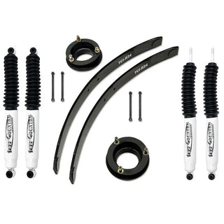 Tuff Country 2in Lift Kit (F&R) w/Rear Add-a-Leafs No Shocks: Fits Dodge Ram 2500/3500 2003-2013 5.7L/6.7L Diesel