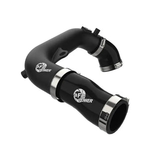 aFe BladeRunner 2.5" Hot Charge Pipe Black: Jeep Wrangler 24-25 2.0L Turbo