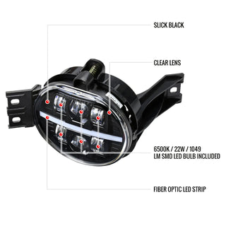 Spec D LED Fog Lights: Dodge Ram & Durango 2002 - 2009