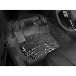 WeatherTech Front & Rear FloorLiners Black (F&R): Durango 2013-2015 2nd Row Bucket