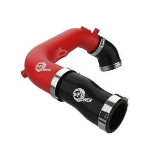 aFe BladeRunner Hot Charge Pipe 2.5in Red: Jeep Wrangler 24-25 2.0L Turbo
