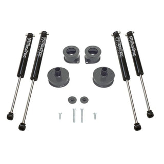 Maxtrac Spacer Kit 2.5in/2in w/Shocks: Jeep Wrangler 2018-2025 2.0L/3.6L
