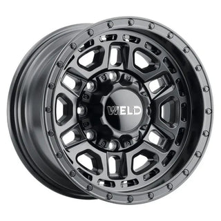 Weld Crux / Satin Black | 22x12 | 5x127 | -44mm Offset