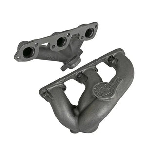 aFe BladeRunner Ported Ductile Iron Exhaust Manifolds: Jeep Wrangler 07-11 3.8L V6