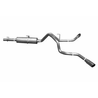 Gibson Dual Extreme Cat-Back Perf Exhaust Aluminized: Dodge Ram 1500 04-05 5.7L Hemi