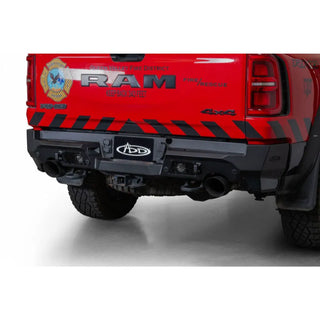 Addictive Desert Designs RHO Stealth Fighter Rear Bumper: Ram 1500 3.0L 2025 - Hammer Black