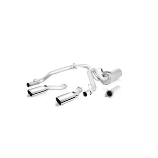 Gibson Dual Split Cat-Back Perf Exhaust Stainless Tips: Ram 1500 25 3.6L V6