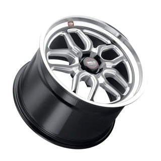 Weld S107 Laguna / Gloss Black Milled | 22x12 | 5x127 | -57mm Offset