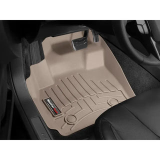 WeatherTech Floorliners (F&R) Tan: Jeep Wrangler Unlimited JK 2007-2013
