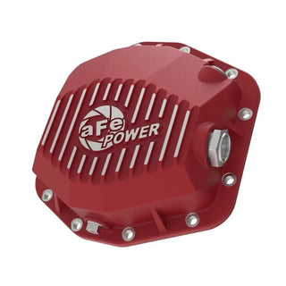 aFe Power Pro Series M220 Rear Diff Cover Red: Jeep Wrangler 18-25 6.4L/3.6L/2.0L