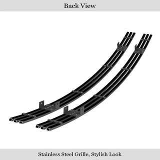 APS Black Stainless Lower Billet Grille: Dodge Magnum 2005 - 2007