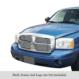 APS Polished Stainless Upper Billet Grille: Dodge Dakota 2005 - 2007