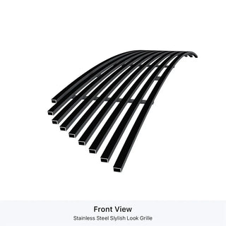 APS Black Stainless Lower Billet Grille (w/OUT Adaptive Cruise Control): Dodge Durango 2014 - 2017