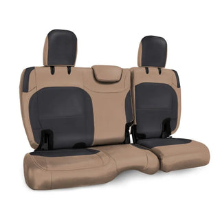 PRP Rear Bench Cover Cloth Interior (REAR): Jeep Wrangler JLU 2018-2026 Black/Tan
