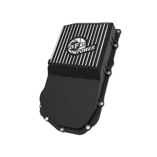 aFe Street Series Transmission Pan Black: Jeep Grand Cherokee 18-21 6.2L, Ram 1500 21-24 6.2L