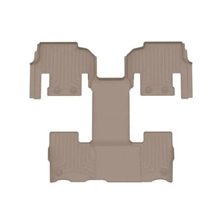 WeatherTech 2nd & 3rd Row FloorLiner Tan (F&R): Jeep Wagoneer 2022-2024 7 Passenger
