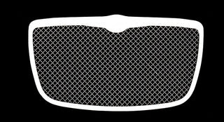 APS Polished Stainless Upper Mesh Grille (2.5mm Wire): Chrysler 300 & 300C 2005 - 2010