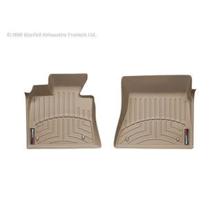 WeatherTech Front FloorLiners DigitalFit (FRONT): Jeep Wrangler JK 2014-2018 Tan