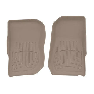 WeatherTech Front FloorLiners HP (FRONT): Jeep Wrangler JK 2014-2018 Tan
